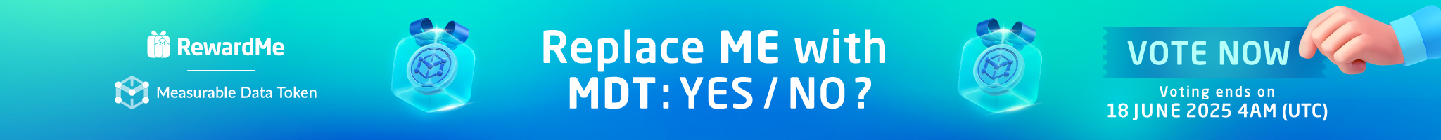 Replace ME with MDT: YES/NO - Vote Now and the voting ends on 18 June 2025 4AM (UTC)